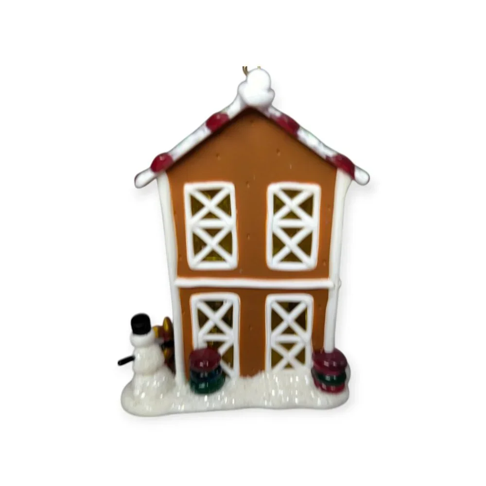 Hallmark Keepsake Ornament 2008 Gingerbread Lane Noelville NIB 3rd in the Series